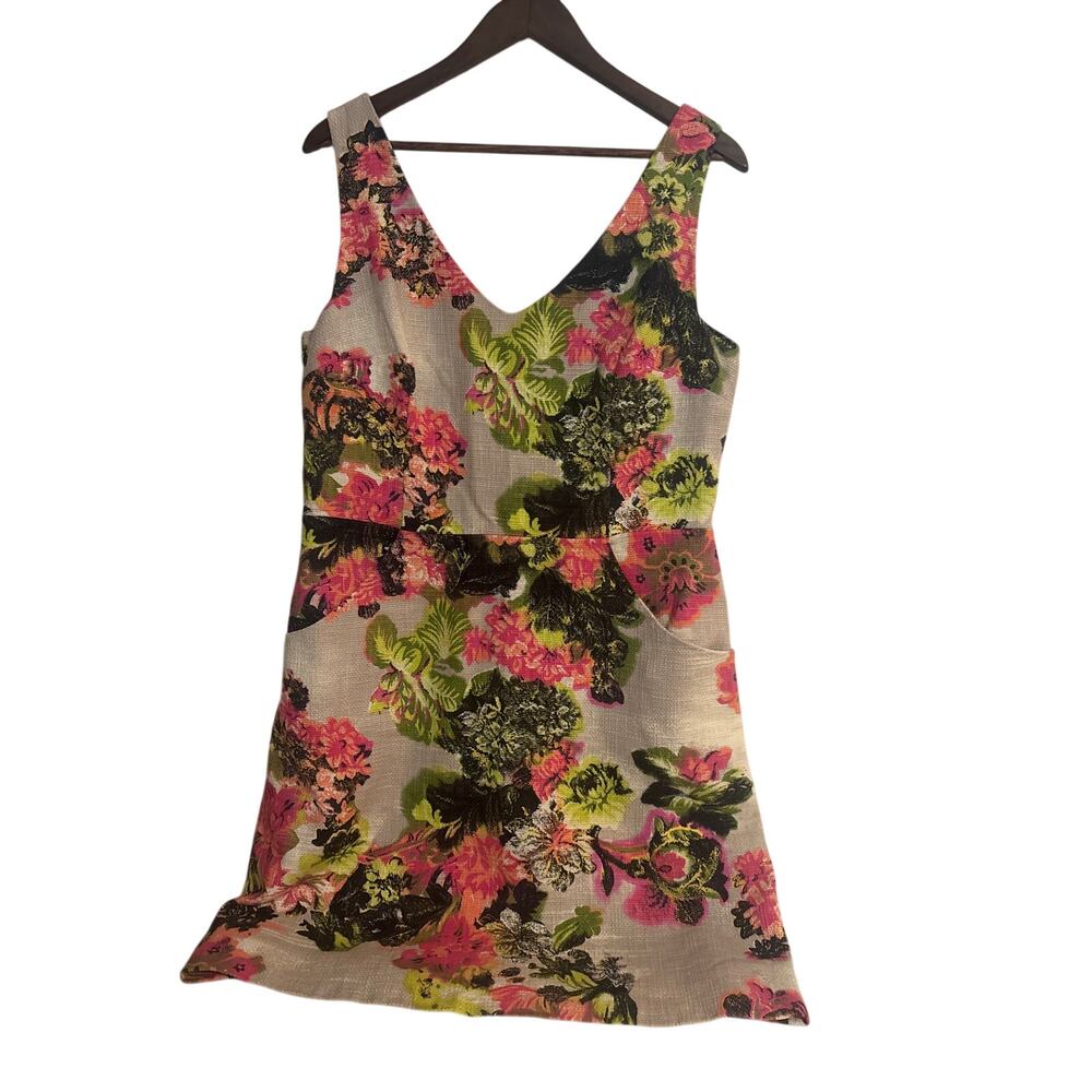 Womens Kay Unger New York Floral Dress Size 14